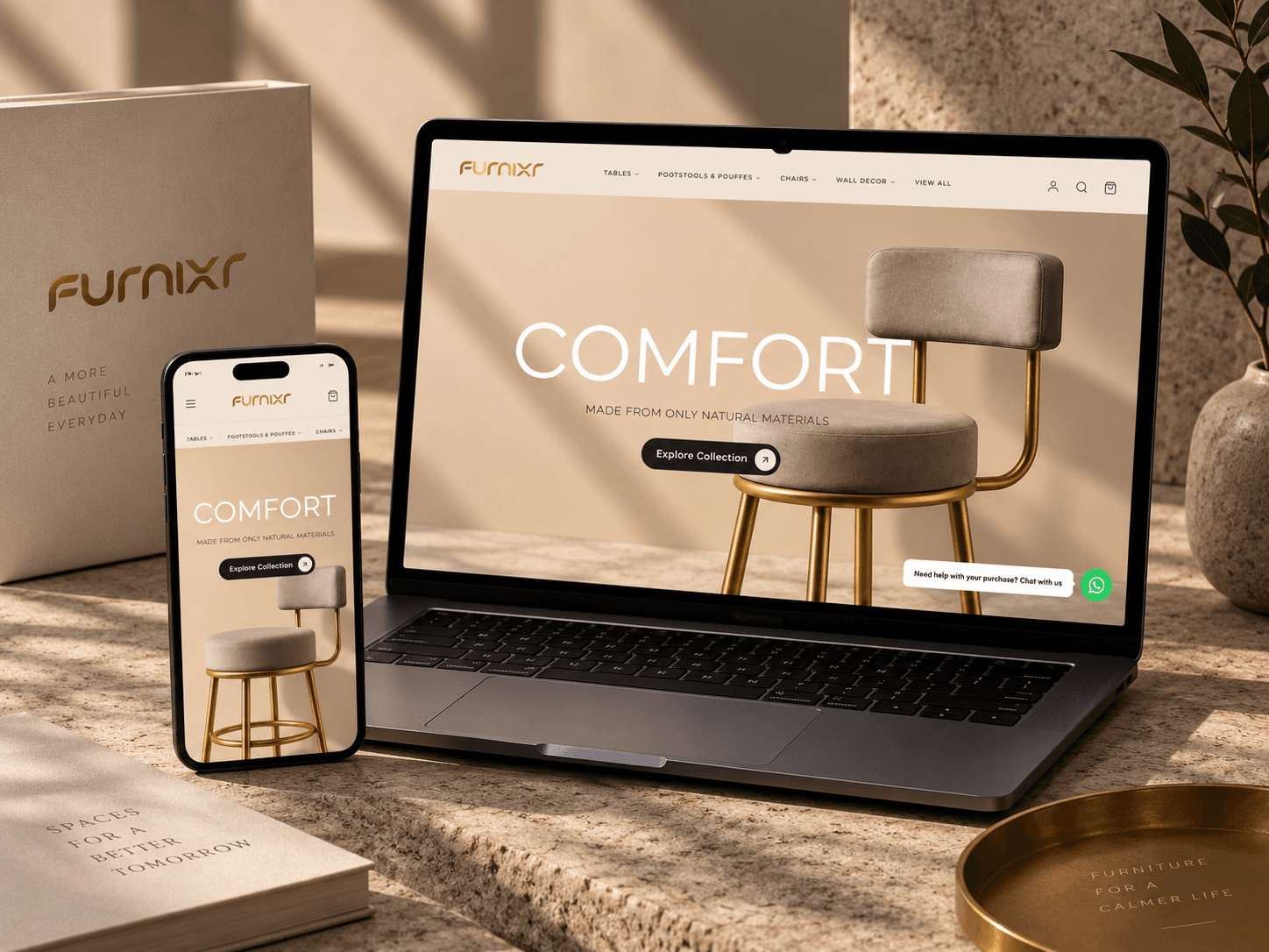 Furnixr project preview